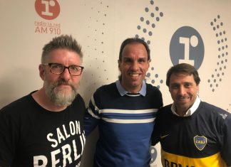 En el pase festejamos a Boca campeón con el Mono Navarro Montoya