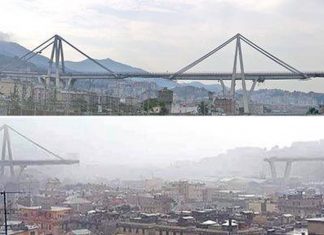 Ariel, argentino viviendo en Génova: “Cayeron muchos autos a la Ciudad.”