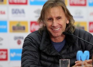 Ricardo Gareca: “Estoy contento en Perú”