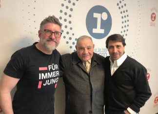 Nos visitó al pase el legendario periodista Roberto Di Sandro