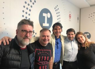 Nos visitó Claudio María Dominguez
