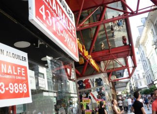 Récord de locales cerrados en la calle Florida