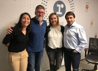 Nos visitaron las chicas de Street Ópera y escuchamos sus grandes voces