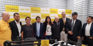 Primer programa de Eduardo Feinmann en Radio Rivadavia AM630
