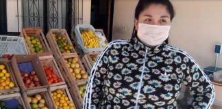 Salta: cobró el Ingreso Familiar de Emergencia y lo invirtió en una verdulería propia.