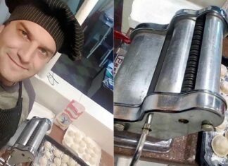 La historia de Ezequiel Masson: cobró el IFE y lo invirtió en una fábrica de pastas en su casa