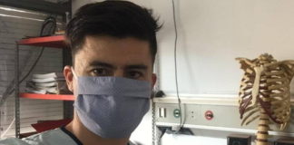 Historias de la pandemia: dejó el fútbol para asistir a los enfermos de coronavirus