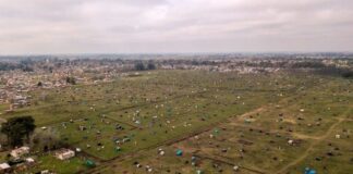 Griselda, ocupante de Guernica: “Vamos a hacer lo posible para quedarnos acá”