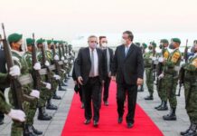 Tras el escándalo del ‘vacuna gate’, Alberto Fernández arribó a México