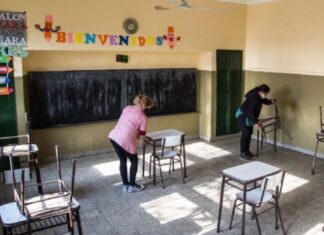 San Juan: regresaron las clases presenciales