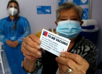 Coronavirus: Chile ya vacunó casi al 25% de la población