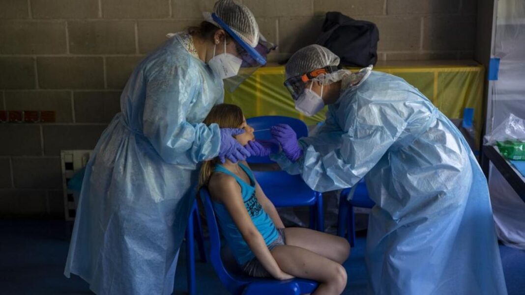 4niños con covid