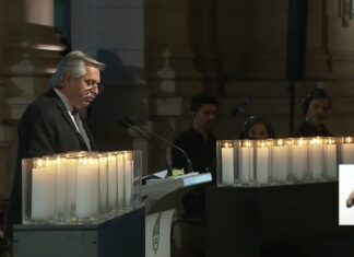 Las repercusiones del acto de Alberto Fernández en homenaje a los casi 100.000 muertos por covid en el país