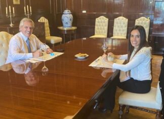 Quién es Florencia Aise, la artista mendocina que almorzó con Alberto Fernández