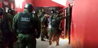 Rosario: hallaron un búnker de la barra brava en la cancha de Newell’s