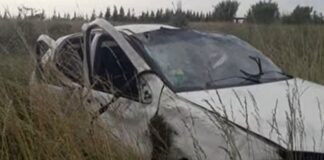 Tragedia en Chascomús: cinco muertos tras volcar el auto en Ruta 2