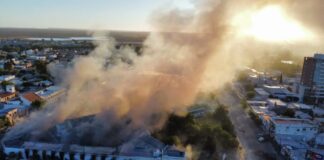 Chubut: incidentes frente a la Casa de Gobierno en rechazo a la Ley de Zonificación Minera