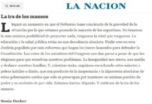 El fastidio de una ciudadana: “Esta ira no es una ira de odio, es una ira de hartazgo”
