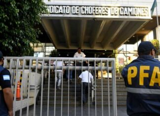 Allanamiento al Sindicato de Camioneros: “El delito es la extorsión y turbación de la posesión”
