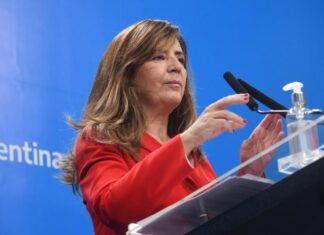 La incomodidad de Gabriela Cerruti ante la pregunta de una periodista de Radio Mitre