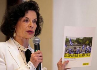 Bianca Jagger, defensora de los DDHH: “Le hice un llamado muy respetuoso al papa Francisco para que no se olvide de su iglesia”