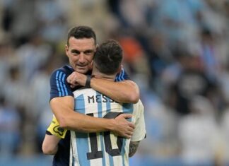El testimonio del padrino de casamiento de Scaloni: “Como amigo, me tengo que sacar el sombrero”