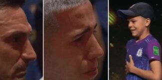 El relato del nene que hizo emocionar a los campeones del mundo: “No sentí otra cosa que emoción y alegría”