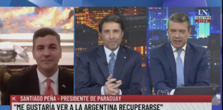 Santiago Peña, presidente de Paraguay: “Voy a ser una voz en defensa de los DDHH”