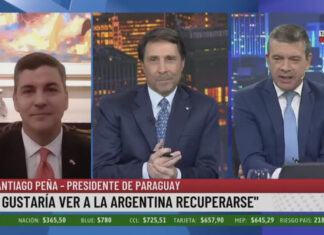 Santiago Peña, presidente de Paraguay: “Voy a ser una voz en defensa de los DDHH”