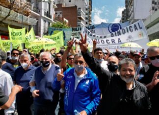 Gerardo Martínez, explicó por qué se convocó al paro general: “Reaccionamos porque veíamos que se rompía el contrato social”