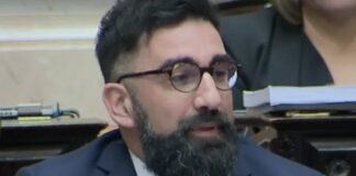 Alejandro Bongiovanni, después de ser atacado a la salida del Congreso: “Están tratando de pudrirla”