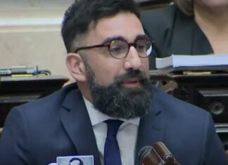 Alejandro Bongiovanni, después de ser atacado a la salida del Congreso: “Están tratando de pudrirla”