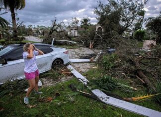 El devastador efecto del Huracán Milton