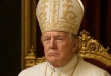 El exministro de Economía del Vaticano opinó sobre la foto de Donald Trump vestido “como papa”: “Es una bufonada”