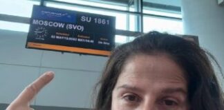 Natasha Niebieskikwiat: “Me retuvieron e intervinieron el teléfono en Moscú”