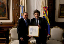 Edmundo González Urrutia tras su reunión con Javier Milei: “Fue un encuentro muy cordial”