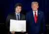 Javier Milei compartirá un encuentro con Donald Trump y Lionel Messi en Estados Unidos