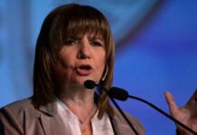 Patricia Bullrich: “Muchos se quedan callados porque le tienen miedo a Chiqui Tapia”