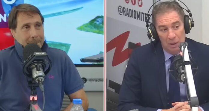 Diego Santilli le respondió a Eduardo Feinmann si la reforma laboral “es esclavista” como dice la oposición
