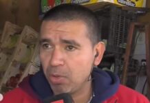 Es carnicero y duerme en su negocio para evitar que le roben: “Alarma tenemos, pero nada alcanza”