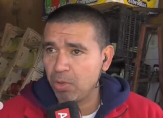 Es carnicero y duerme en su negocio para evitar que le roben: “Alarma tenemos, pero nada alcanza”