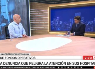 Emiliano Yacobitti, vicerrector de la UBA: “El ministerio de Economía no gira los fondos”