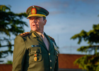 El ministro de Defensa detalló el trabajo que realizan las Fuerzas Armadas argentinas en Venezuela