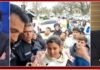 Scaloni en Pujato: Cientos de personas lo recibieron en su pueblo