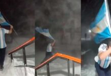 Jorge Urrutia y el festejo desde la Antártida: “En ese momento teníamos una térmica de -30°”