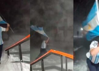 Jorge Urrutia y el festejo desde la Antártida: “En ese momento teníamos una térmica de -30°”