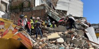 El dramático escenario que dejó el terremoto de Colombia