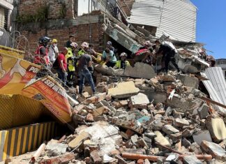 El dramático escenario que dejó el terremoto de Colombia